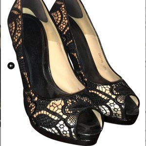 Alexander McQueen Peep Toe